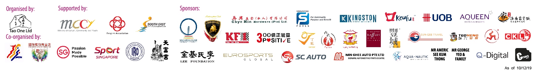 Organizers, Co-organizers and Sponsors Organizers, Co-organizers and Sponsors